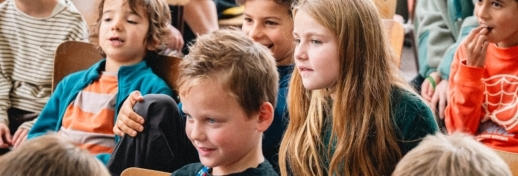 Kinderen leren over film bij filmhuis Lumière in Maastricht