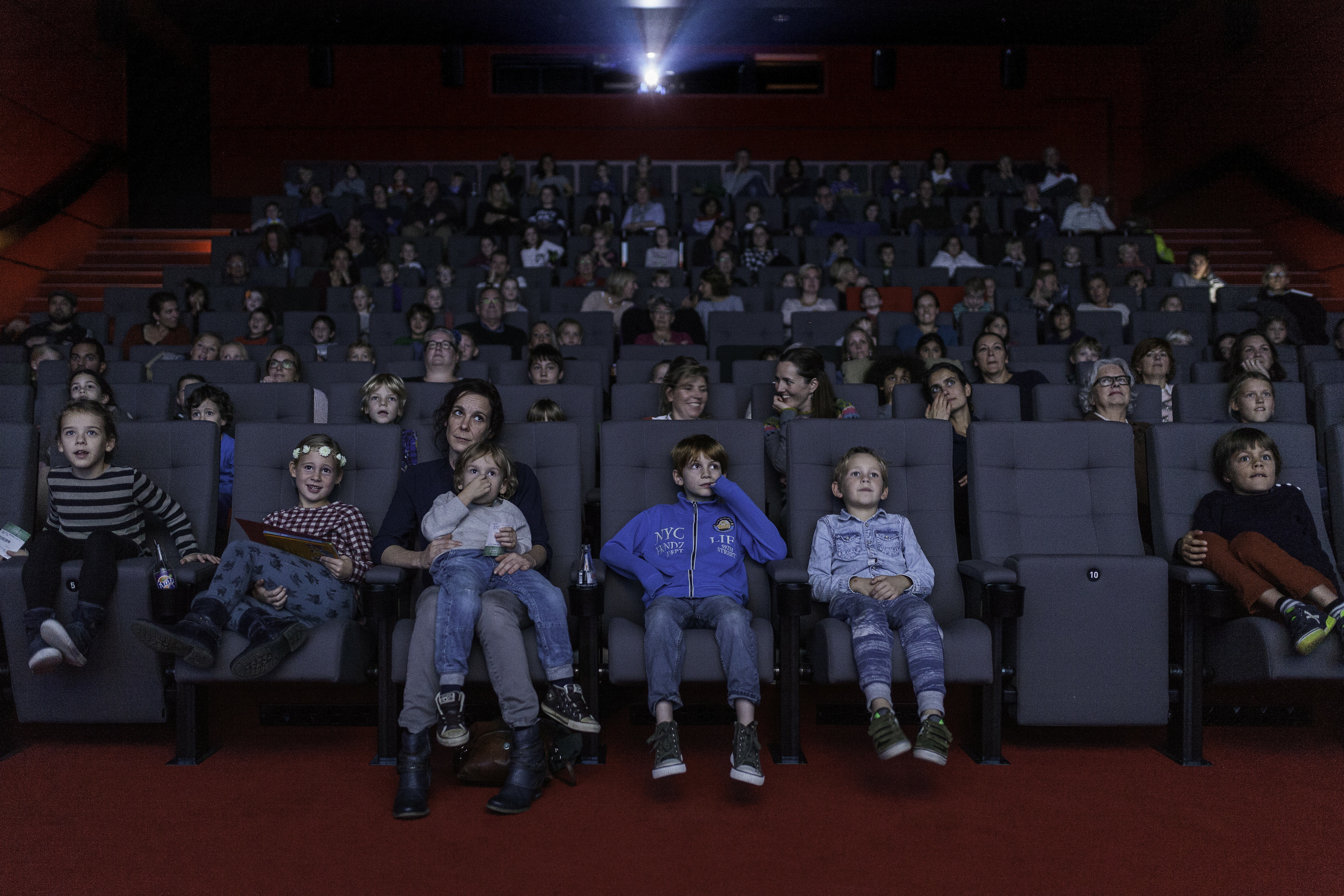 Filmvoorstelling met de klas