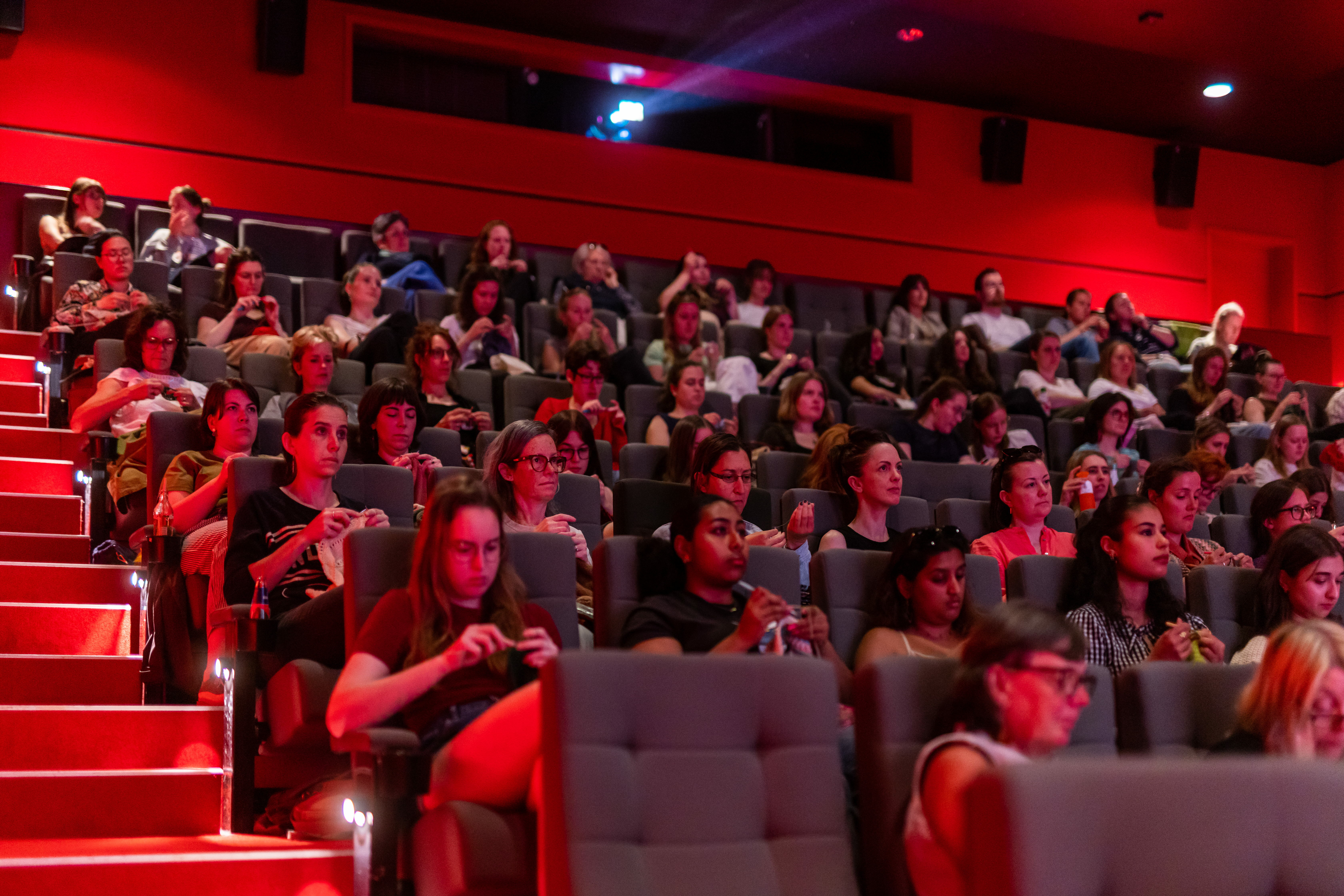 Filmvoorstelling met studenten