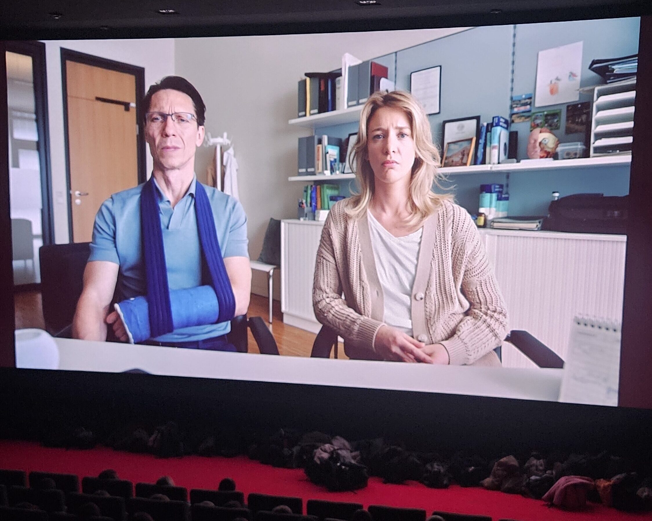 Filmvoorstelling met studenten